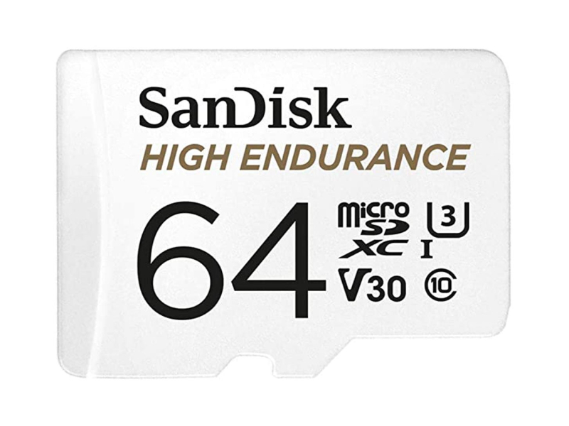 Sandisk 64GB microSDXC High Endurance UHS-I U3 V30